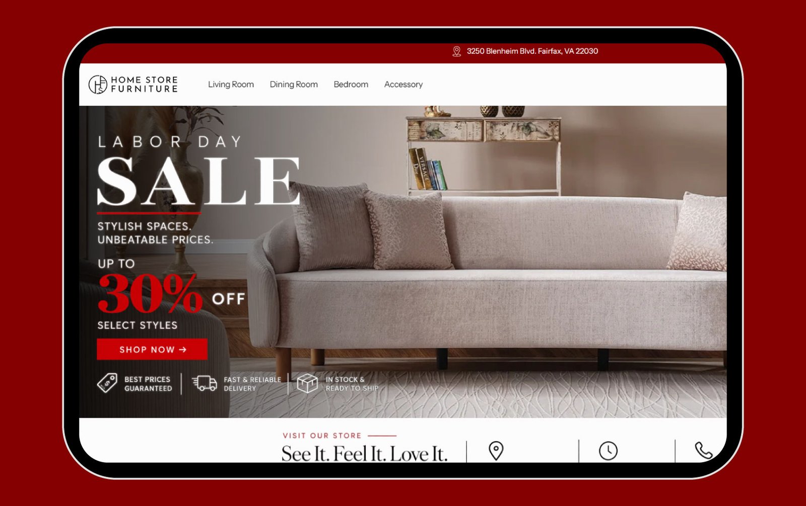 Furniture Website