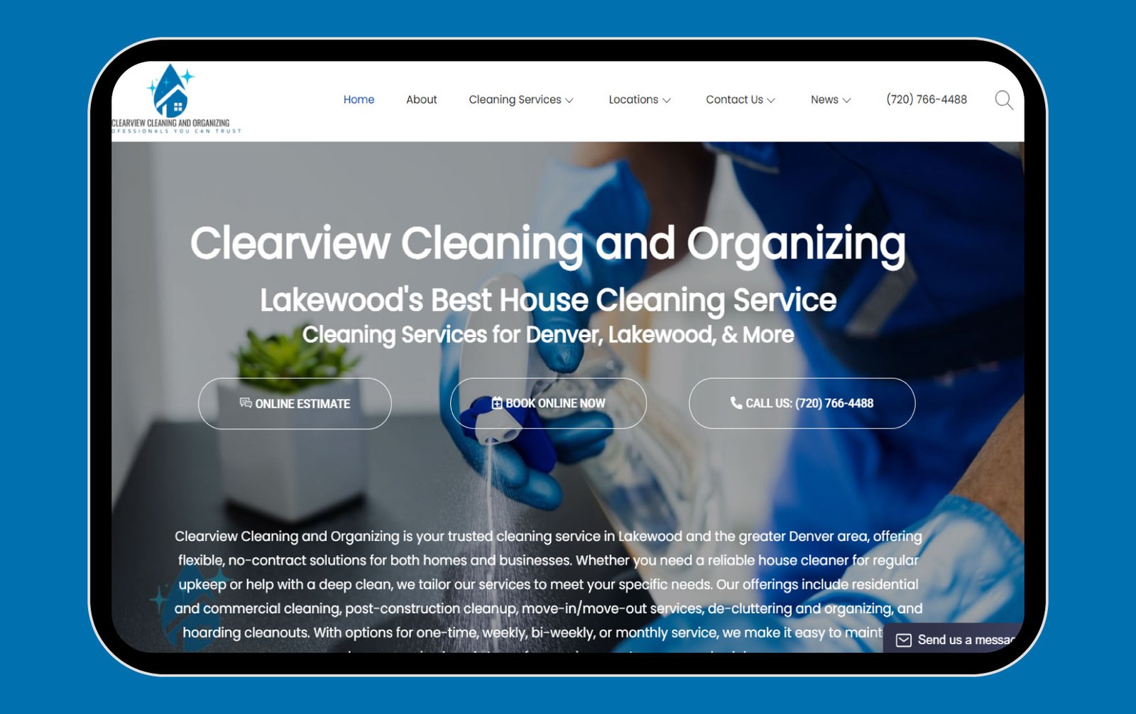 Cleaning Website